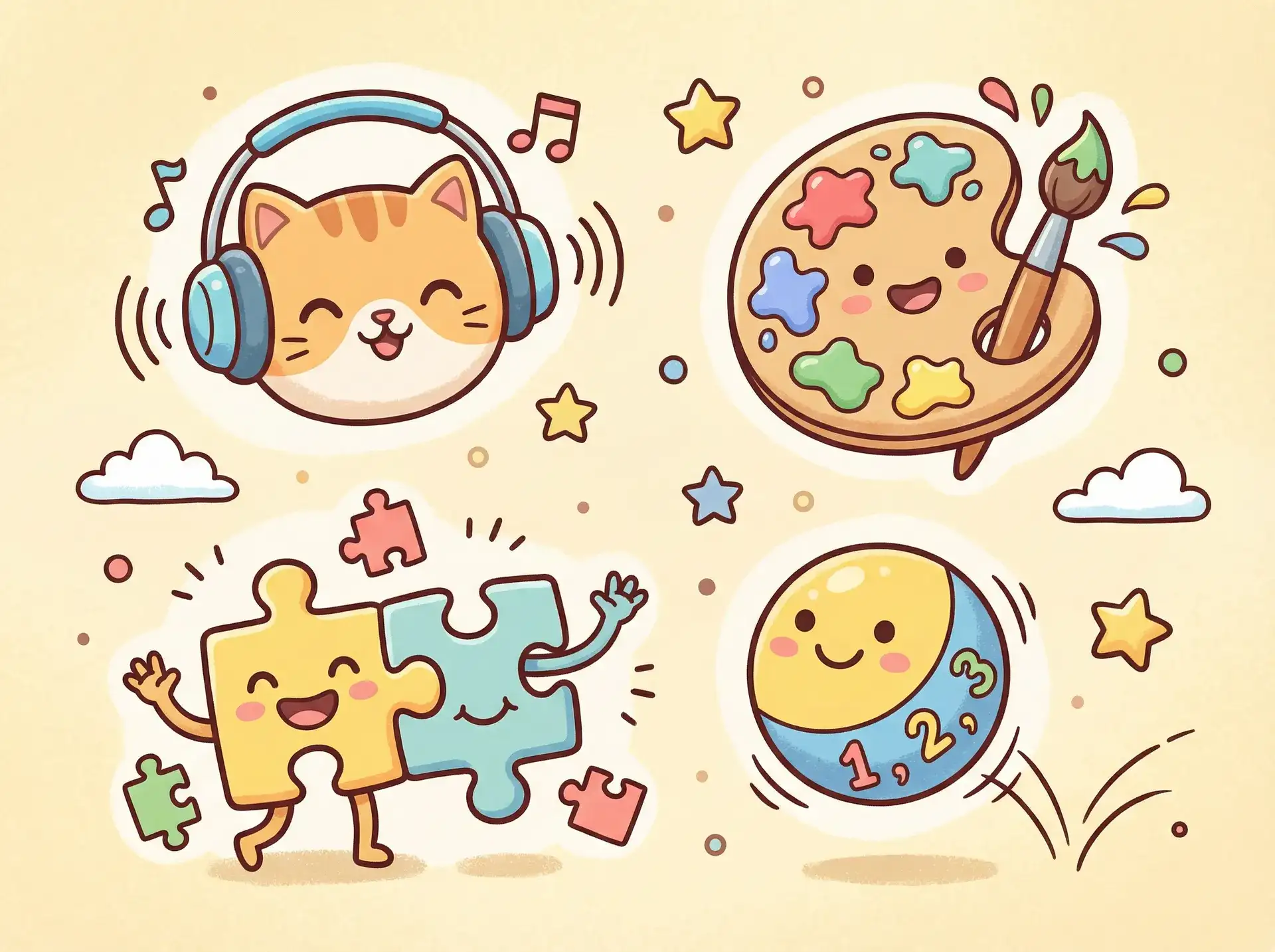 小朋友的手工作品 - 海尔砸冰箱 益智创作